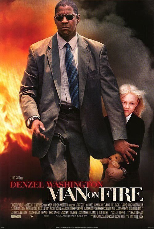 Man on Fire - Poster Man on Fire - Poster