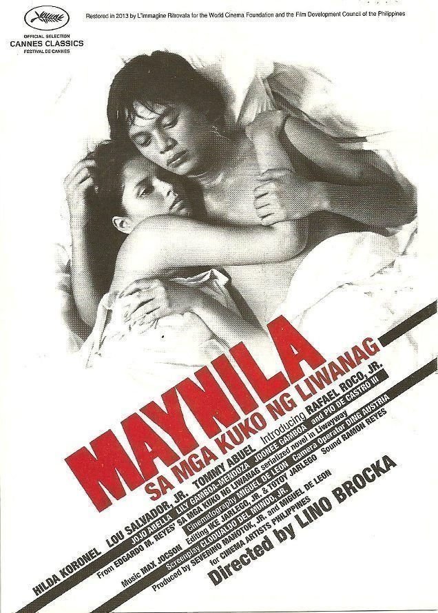 Manila in the Claws of Light - Poster Manila in the Claws of Light - Poster