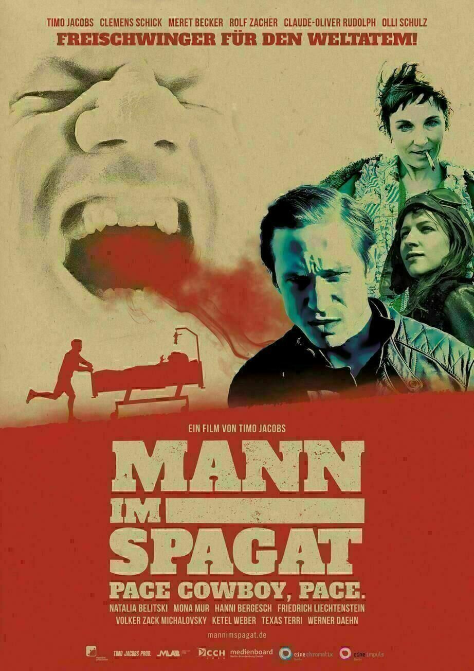 Mann im Spagat - Poster
