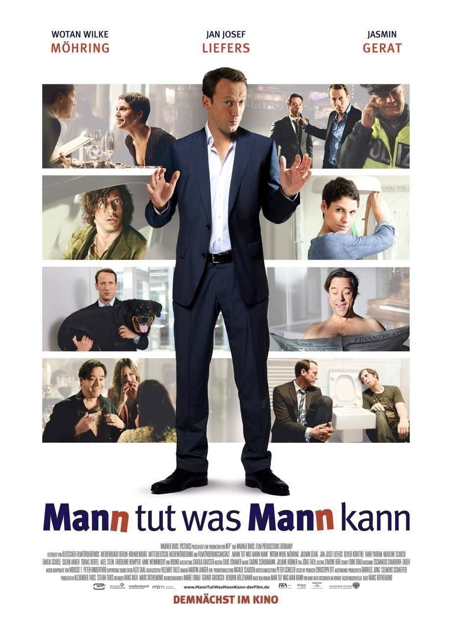 Mann tut  was man kann - Plakat