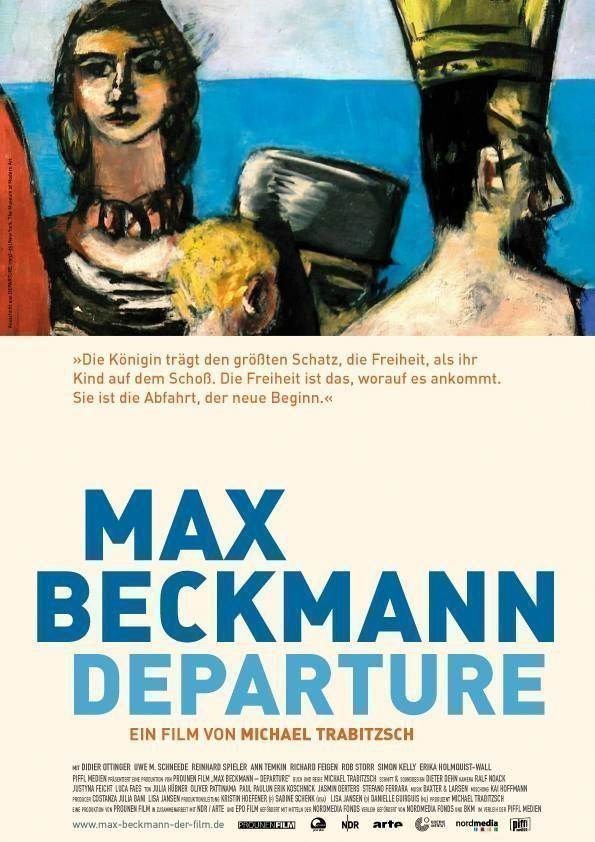 Max Beckmann Departure - Plakat