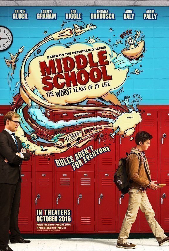 Middle School- The Worst Years of My Life - Poster