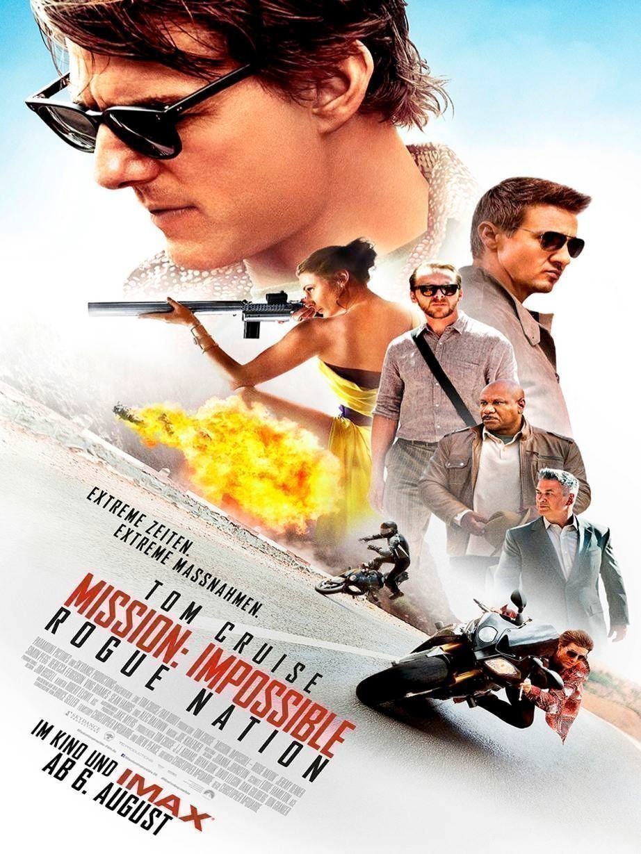 Mission Impossible Rogue Nation - Plakat
