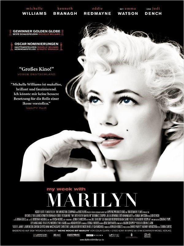 My Week with Marilyn Plakat