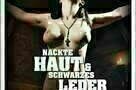 Nackte Haut und schwarzes Leder - Poster