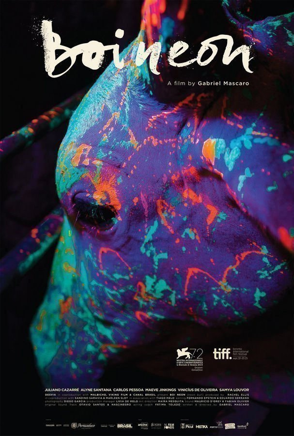 Neon Bull - Poster