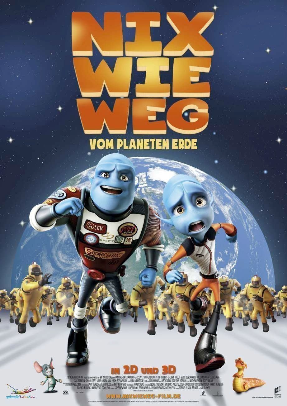Nix wie weg - vom Planeten Erde - Plakat