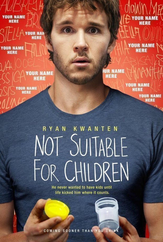 Not Suitable for Children - Poster