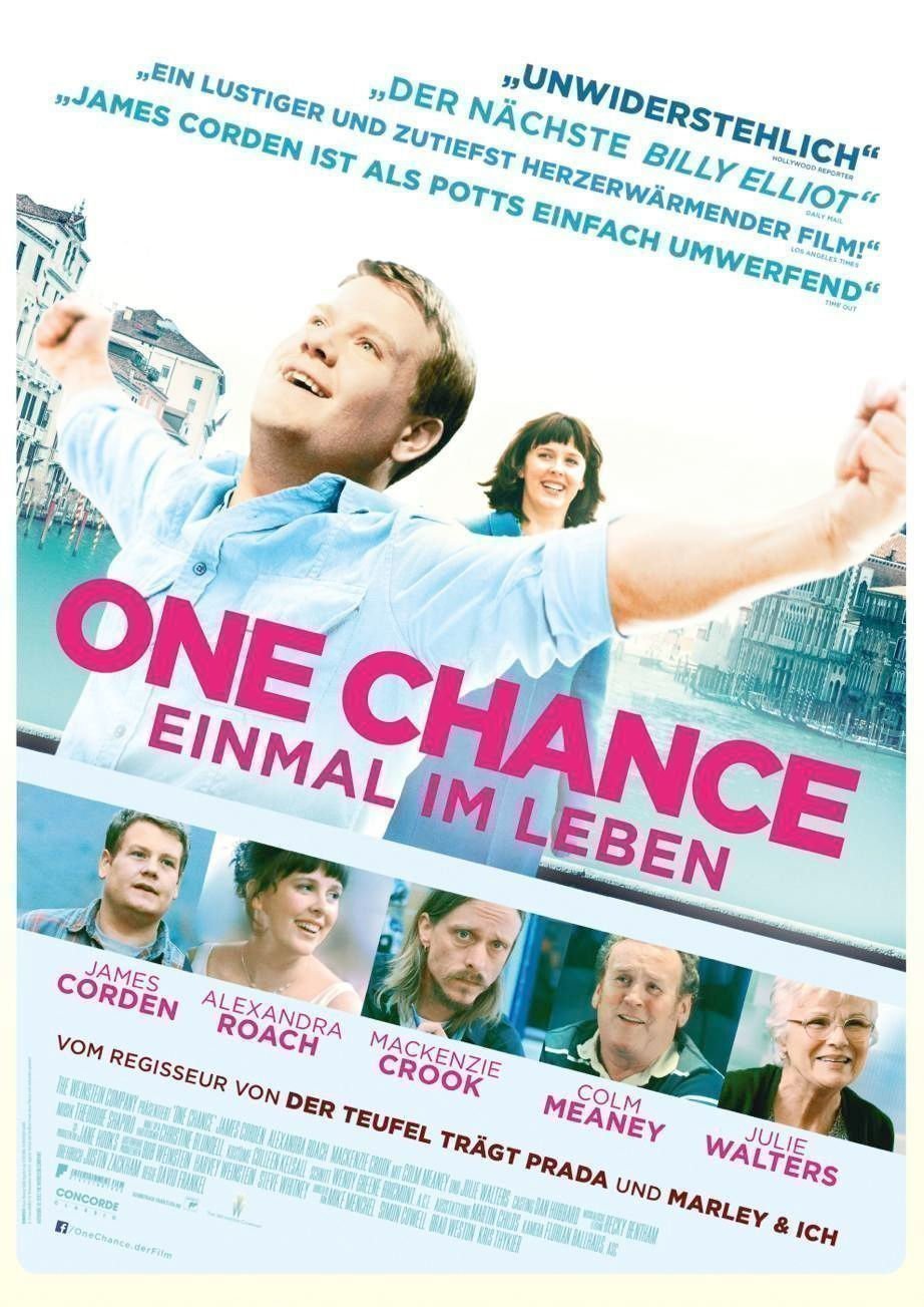 One Chance - Einmal im Leben - Plakat