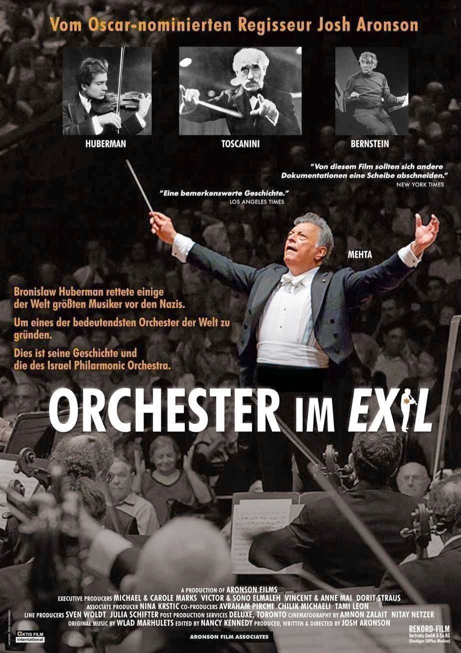 Orchester im Exil - Plakat