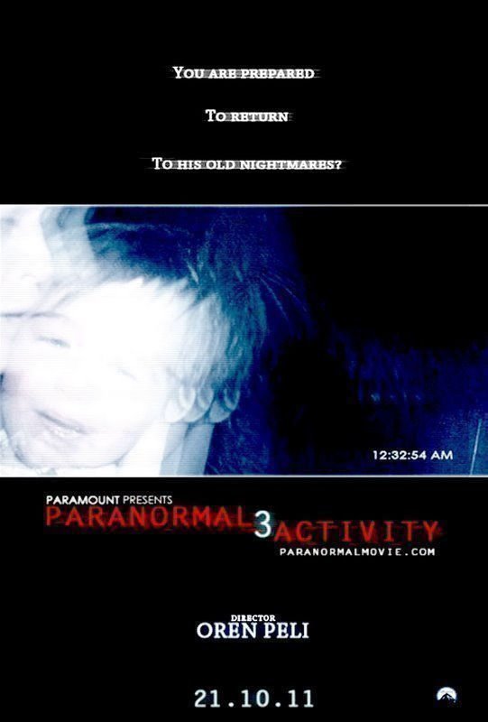 Paranormal Activity 3 Plakat
