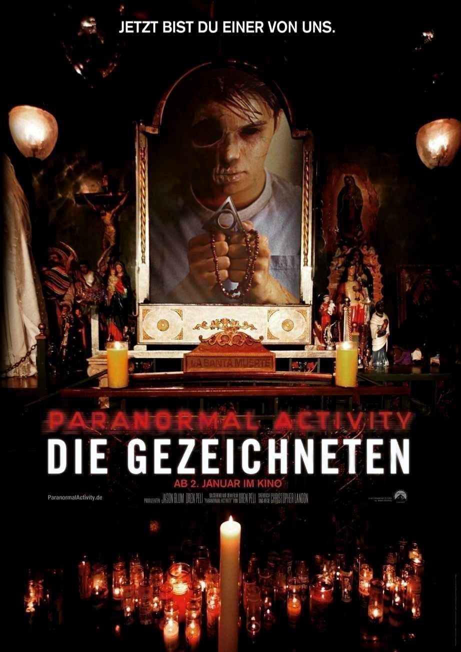 Paranormal Activity Die Gezeichneten - Plakat