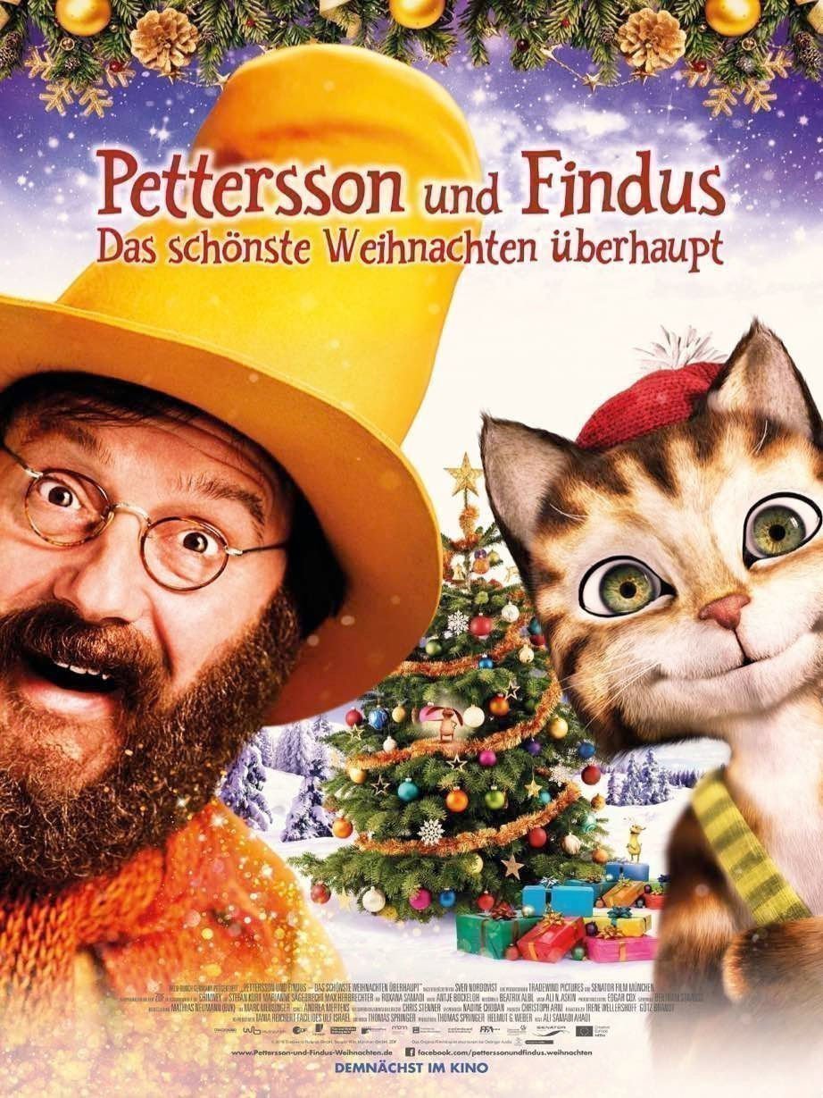 Pettersson und Findus - Das scho  nste Weihnachten u  berhaupt - Plakat