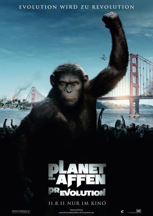 Planet der Affen Prevolution poster