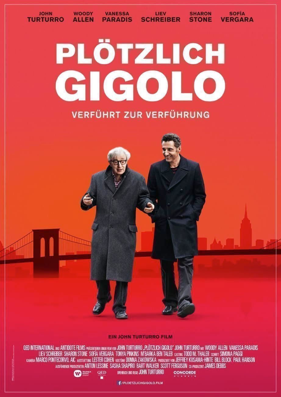 Ploetzlich Gigolo - Plakat