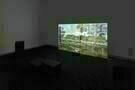 Rachel Rose A MINUTE AGO, 2014 Einkanal-HD-Videoinstallation, 8’43’’, Farbe, Ton Installationsansicht JULIA STOSCHEK COLLECTION, Berlin Foto: Simon Vogel