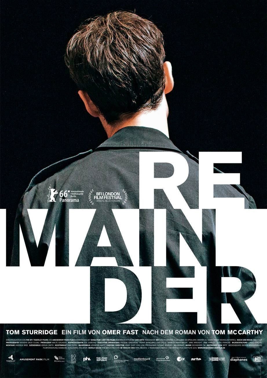 Remainder - Plakat