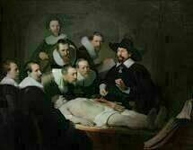 Rembrandt - Die Anatomie des Dr Tulp Mauritshuis Den Haag