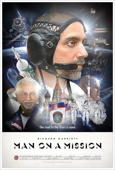 Richard Garriott Man on a Mission - Poster Richard Garriott Man on a Mission - Poster