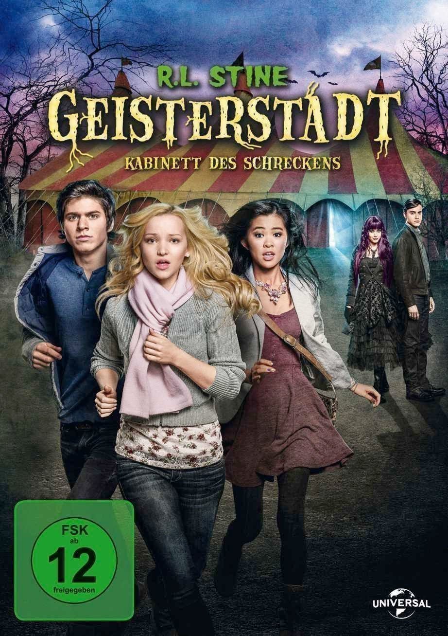 RL Stine Geisterstadt- Kabinett des Schreckens - Plakat