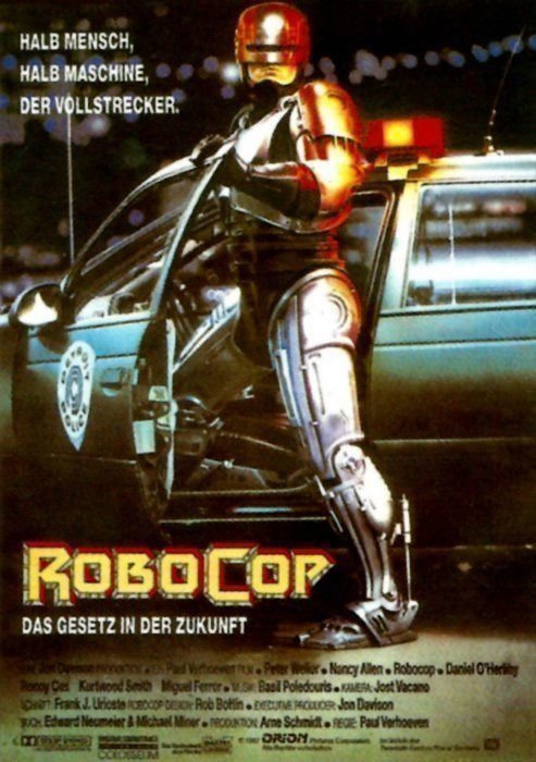Robo Cop 87 - Plakat