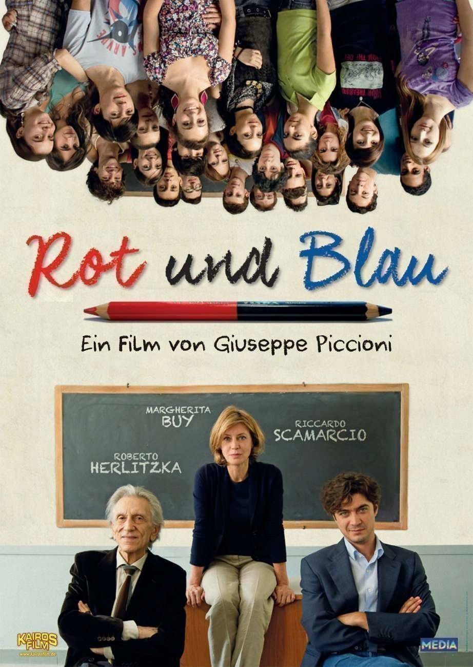 Rot und Blau - Plakat
