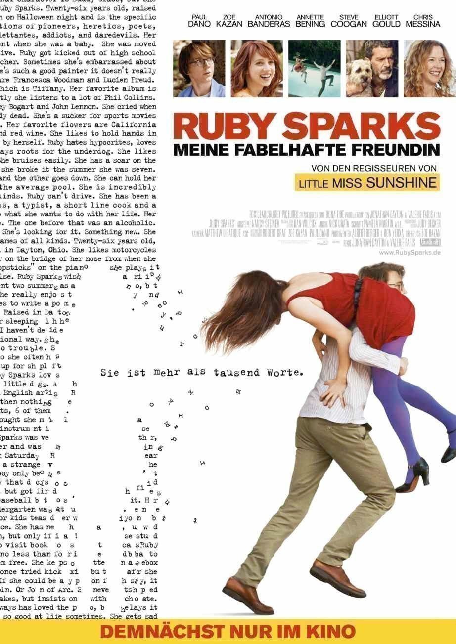 Ruby Sparks - Plakat