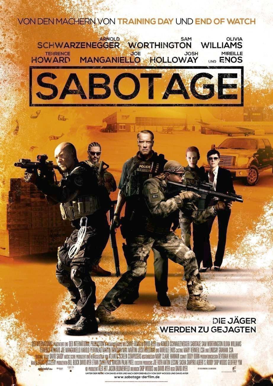 Sabotage - Plakat