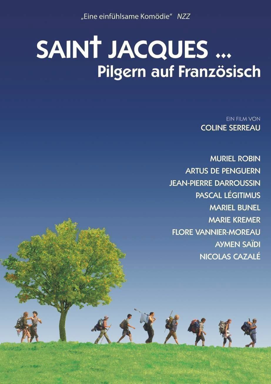Saint Jacques Pilgern auf Franzosisch - Plakat