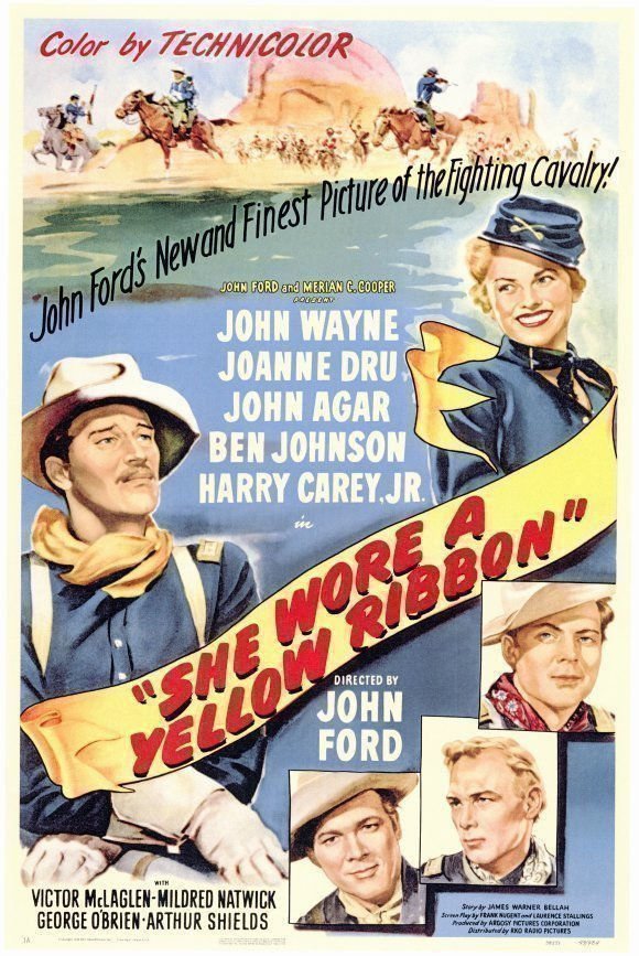 She Wore a Yellow Ribbon - Poster