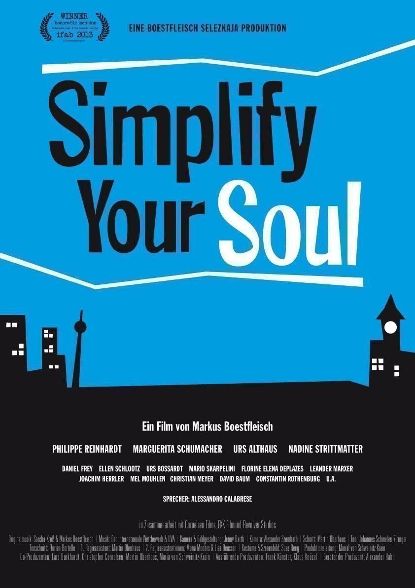 Simplify your Soul - Plakat