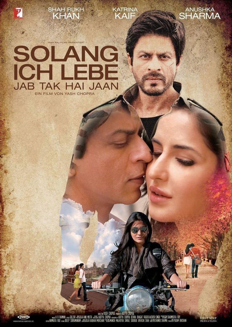 Solang ich lebe - Jab Tak Hai Jaan - Plakat Solang ich lebe - Jab Tak Hai Jaan - Plakat