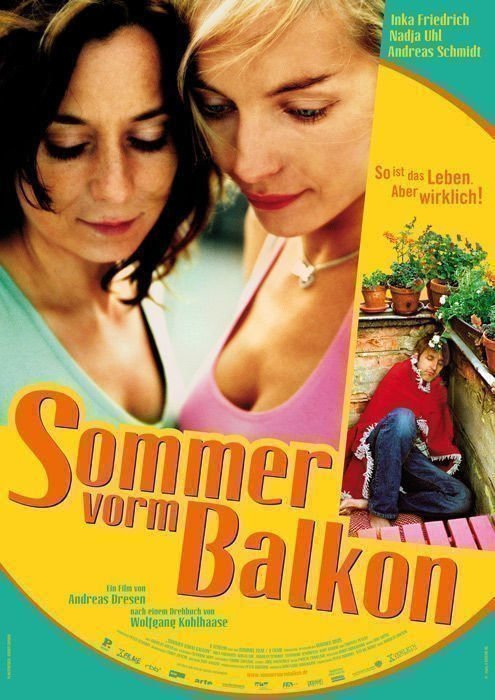 Sommer vorm Balkon - Poster