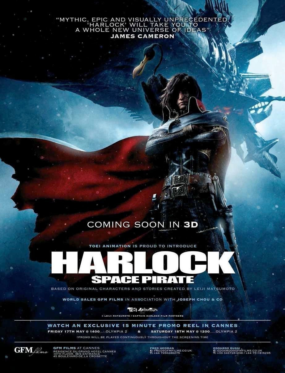Space Pirate Captain Harlock - Poster