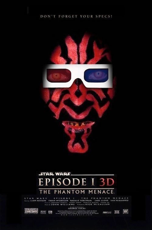 Star Wars Episode 1 3D - Poster
