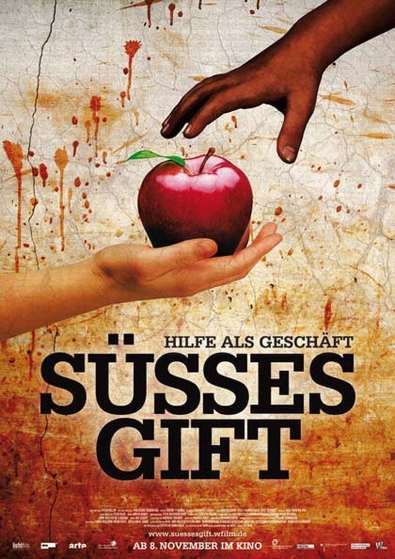 Suesses Gift Hilfe als Geschaeft - Plakat