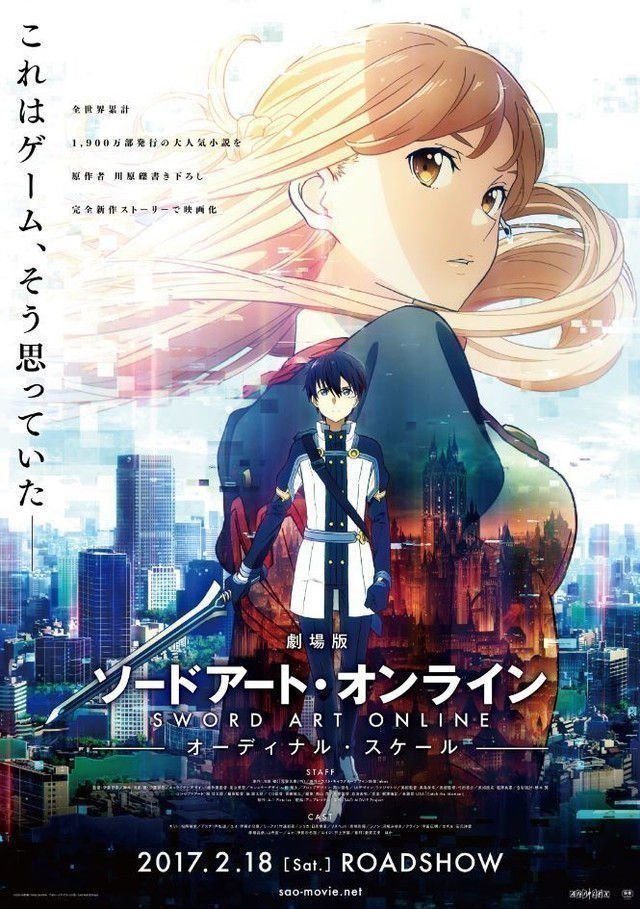 Swort Art Online Ordinal Scale - Poster Swort Art Online Ordinal Scale - Poster
