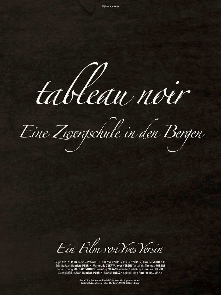 Tableau Noir - Eine Zwergschule in den Bergen - Plakat