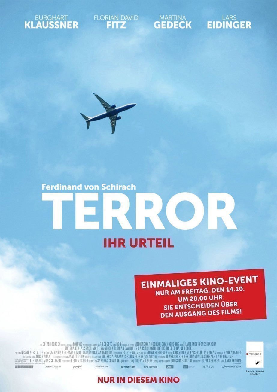 Terror - Ihr Urteil - Plakat