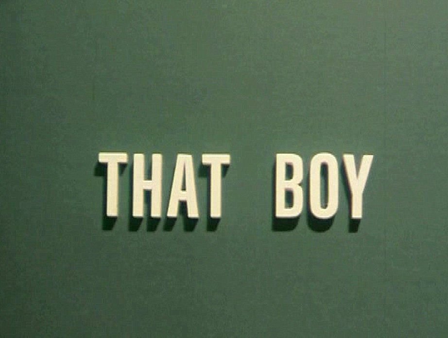 That Boy 1