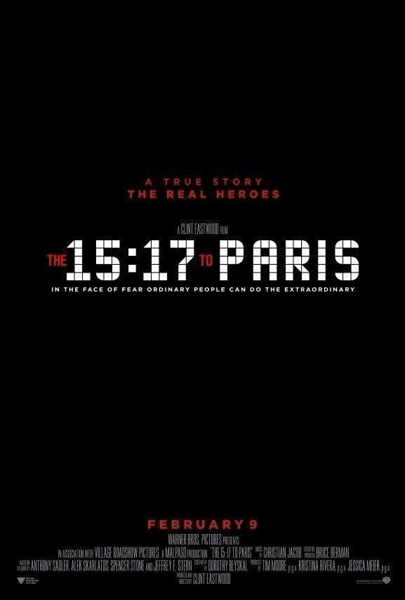 The 15 17 to Paris - Poster