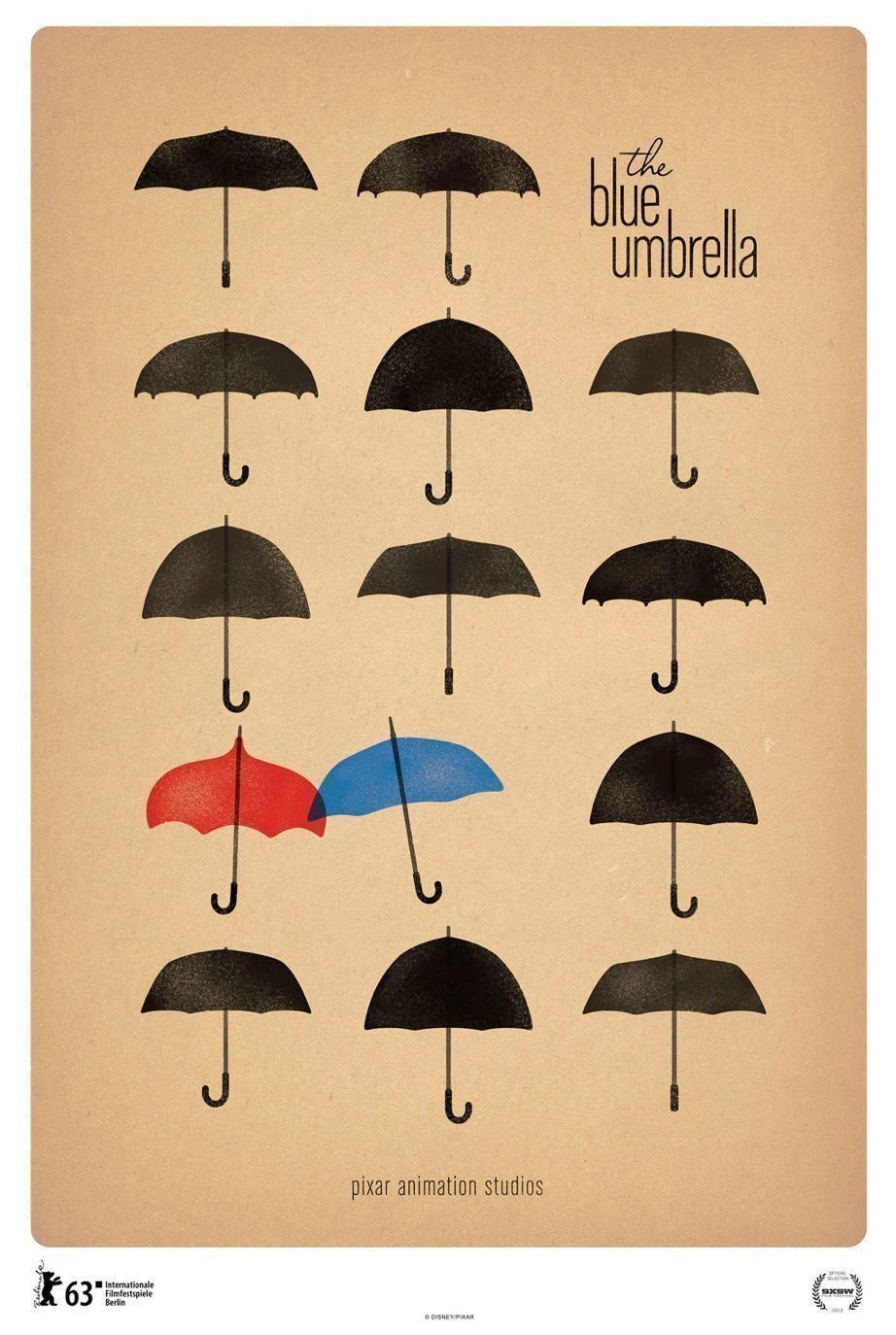 The Blue Umbrella - Poster