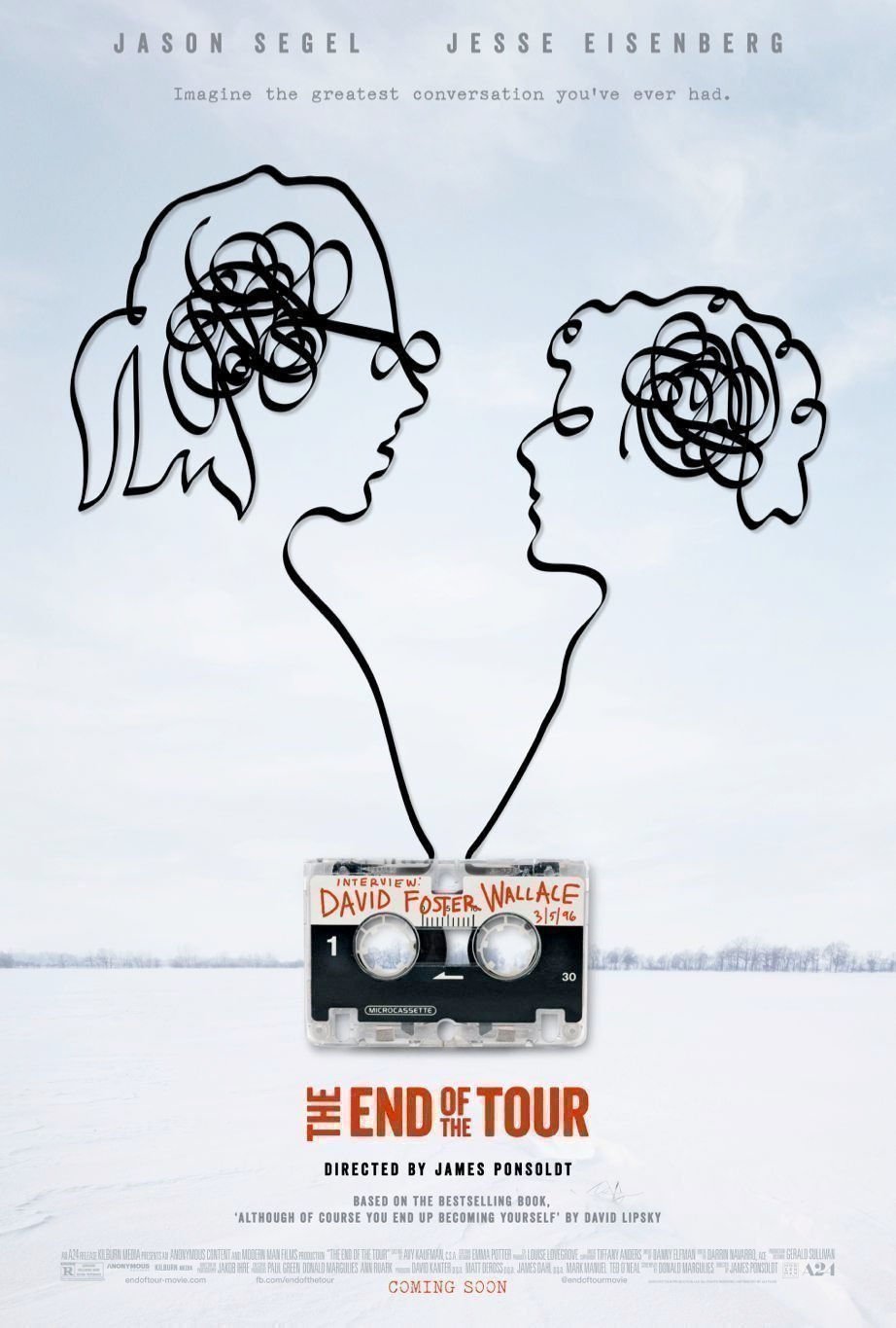 The End of the Tour - Poster