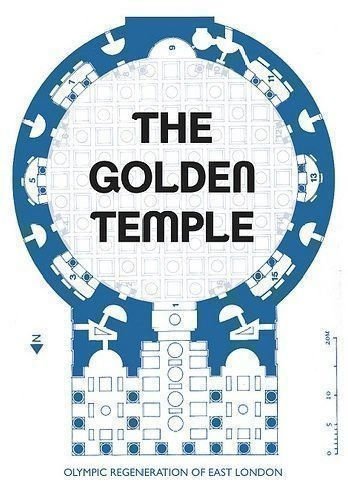 The Golden Temple - Olympic Regeneration of East London - Poster