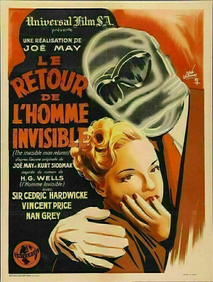 The Invisible Man Returns - Poster