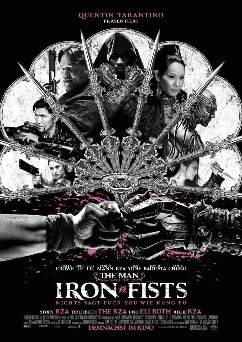 The Man with the Iron Fists - Plakat