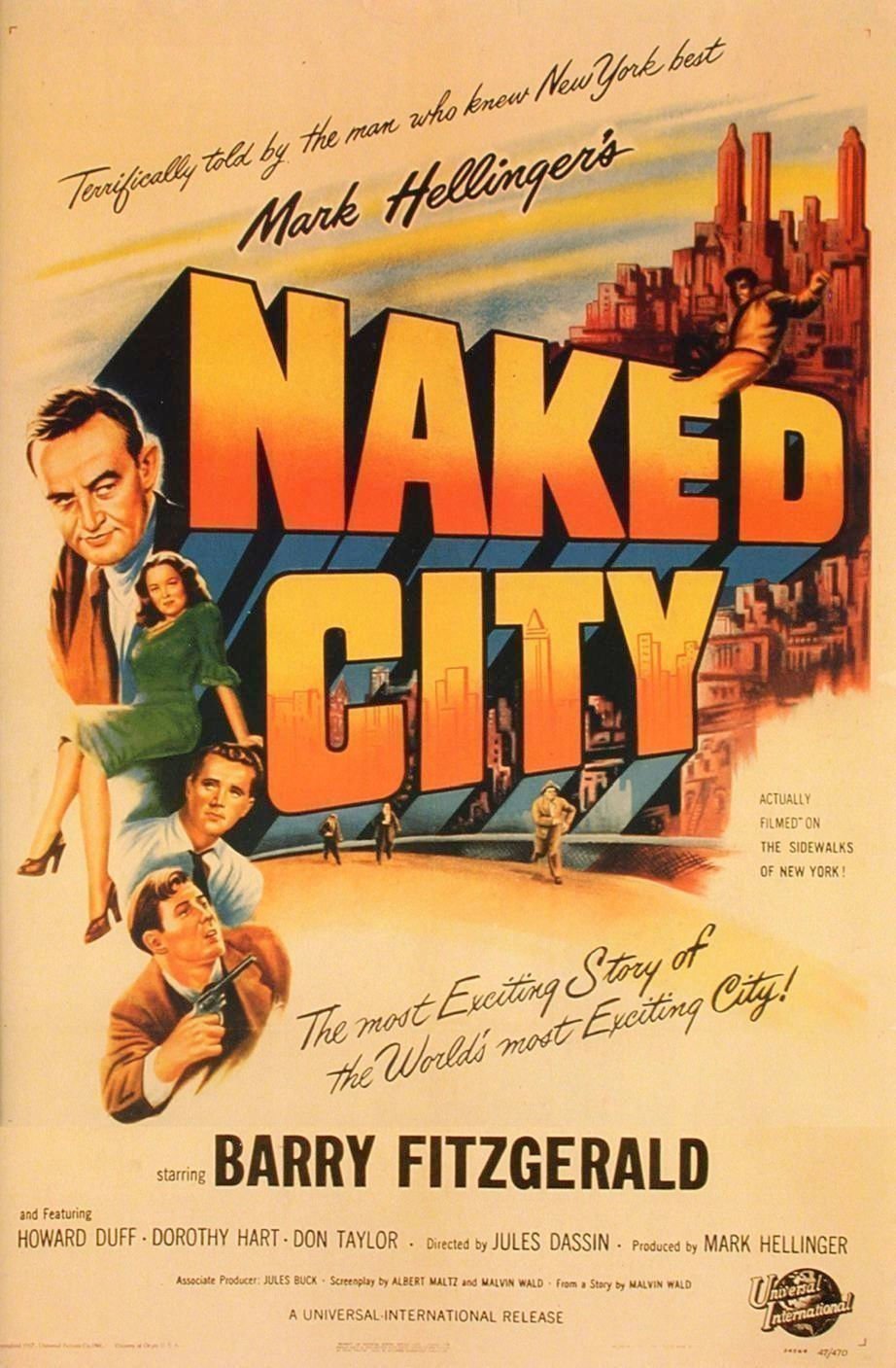 The Naked City - Poster