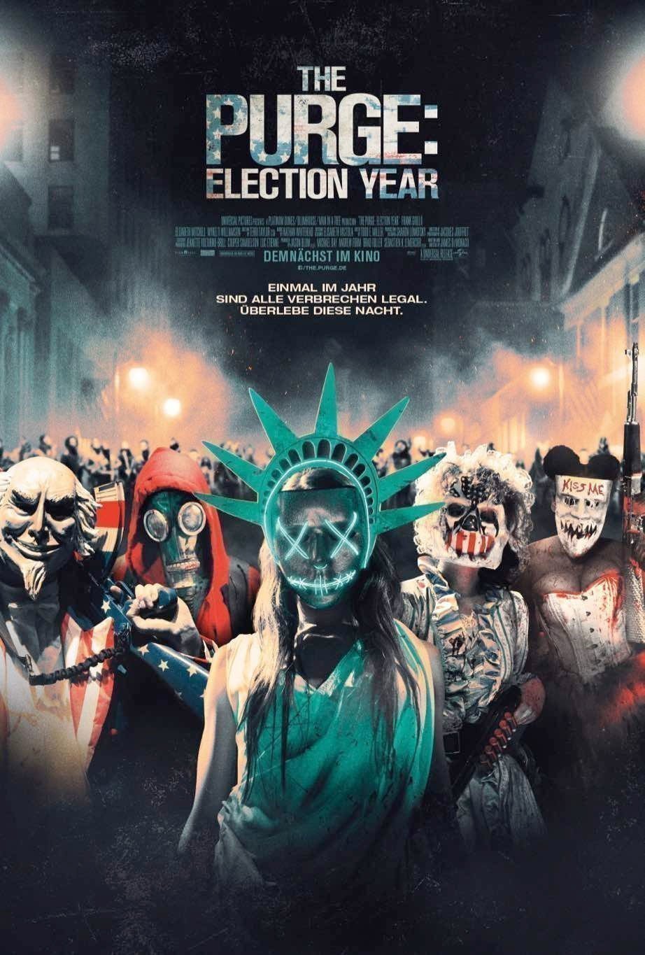 The Purge 3- Election Year - Plakat