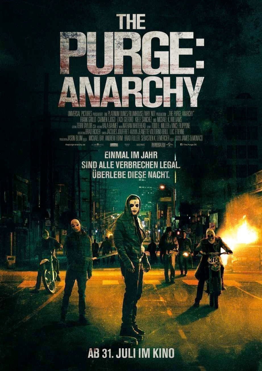 The Purge Anarchy - Plakat