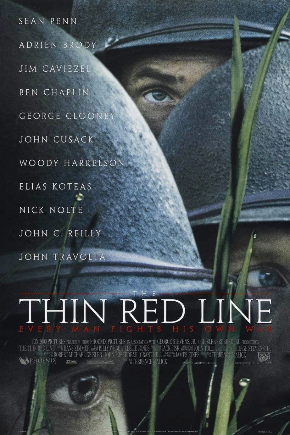 The Thin Red Line - Poster
